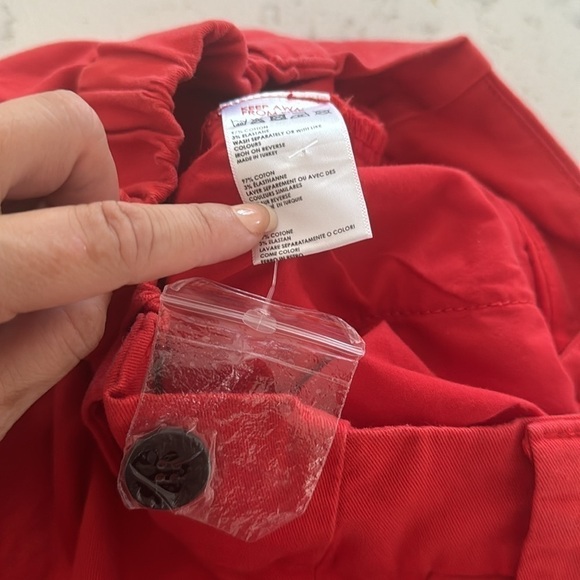 BDG Urban Outfitters Red Jordan Jogger Pants Size XS - Picture 6 of 6